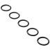 Grohe O'Ring - Pack of 5 - 22 x 3mm (0128400M) - thumbnail image 1