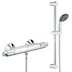 Grohe Precision Trend thermostatic bar shower valve with shower kit (34237001) - thumbnail image 1