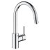 Grohe Quickfix Feel Single Lever Sink Mixer Tap - Chrome (32671002) - thumbnail image 1