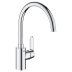 Grohe Quickfix Get High Spout Single Lever Sink Mixer Tap - Chrome (31494001) - thumbnail image 1