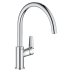Grohe Quickfix Start Edge Single Lever Sink Mixer Tap - Chrome (31866000) - thumbnail image 1