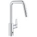 Grohe Quickfix Start Single Lever Sink Mixer Tap - Chrome (1012430000) - thumbnail image 1
