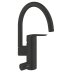 Grohe Quickfix Start Single Lever Sink Mixer Tap - Matt Black (304952431) - thumbnail image 1