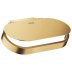 Grohe Selection Toilet Roll Holder With Cover - Brushed Cool Sunrise (41069GN0) - thumbnail image 1