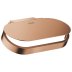 Grohe Selection Toilet Roll Holder With Cover - Brushed Warm Sunset (41069DL0) - thumbnail image 1