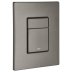 Grohe Skate Cosmopolitan Dual Flush Plate - Brushed Hard Graphite (38732AL0) - thumbnail image 1