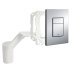 Grohe Skate Cosmopolitan Set Fresh Dual Flush Plate - Chrome (38805000) - thumbnail image 1