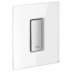 Grohe Skate Cosmopolitan Single Flush Plate - White/Chrome (38846LS0) - thumbnail image 1
