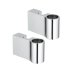 Grohe Slide Bar Supports - Chrome (0666700M) - thumbnail image 1