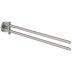 Grohe Start Double Towel Bar - Supersteel (41183DC0) - thumbnail image 1