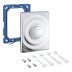 Grohe Surf Flush Plate - Chrome (42302000) - thumbnail image 1