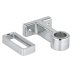 Grohe Wall Bracket For Rigid Riser - Chrome (08260000) - thumbnail image 1