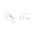 Grohe Fixing brackets for Rapid SL frame (38733000) - thumbnail image 1