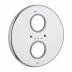 Grohe Grohtherm 1000 cover plate - chrome (47738000) - thumbnail image 1