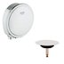 Grohe Talentofill bath filler and overflow trim set - chrome (19952000) - thumbnail image 1