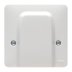 Hager Cooker Cable Outlet With Terminals 45A - White (WMP50FO) - thumbnail image 1
