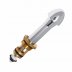 Hansgrohe diverter with sleeve and handle - chrome (95015000) - thumbnail image 1