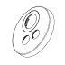 hansgrohe Escutcheon For Exchanged Connections (92391000) - thumbnail image 1