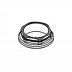 Hansgrohe headnut locknut lockring (98913000) - thumbnail image 1