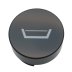 Hansgrohe push button bath symbol - large - black (92577610) - thumbnail image 1