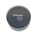 Hansgrohe push button hand shower symbol - large - black (92573610) - thumbnail image 1