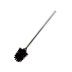 Hansgrohe toilet brush with handle - chrome (93286000) - thumbnail image 1