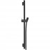 hansgrohe Unica Shower Rail S Puro - 65cm with Shower Hose - Matt Black (28632670) - thumbnail image 1