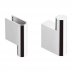 hansgrohe Unica'S Puro Cover Set for Wall Bar - Chrome (97709000) - thumbnail image 1