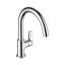 hansgrohe Vernis Blend M35 Single Lever Kitchen Mixer 210 with Swivel - Chrome (71870000) - thumbnail image 1