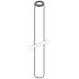 hansgrohe Vernis Pipe - 845mm (93906000) - thumbnail image 1