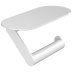 Hansgrohe WallStoris Toilet Paper Holder With Shelf - Matt White (27928700) - thumbnail image 1