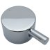 Round handle assembly - chrome (D282-138) - thumbnail image 1