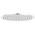 Hudson Reed 400mm Round Stainless Steel Fixed Shower Head - Chrome (HEAD46) - thumbnail image 1