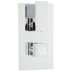 Hudson Reed Art Twin Thermostatic Shower Mixer Valve Only With Diverter - Chrome (ART3207) - thumbnail image 1