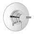 Hudson Reed Tec Dual concealed shower valve - chrome (JTY025) - thumbnail image 1