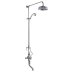 Hudson Reed Triple Thermostatic Shower Valve Only With Rigid Riser (TSVT103) - thumbnail image 1