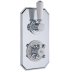Hudson Reed Twin Concealed Shower Valve Only With Diverter (TSVT004) - thumbnail image 1