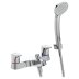 Ideal Standard Cerabase dual control bath filler with shower set (BD058AA) - thumbnail image 1