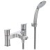 Ideal Standard Ceraflex two taphole deck mounted dual control bath shower mixer (B1823AA) - thumbnail image 1