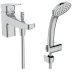 Ideal Standard Ceraplan single lever bath shower mixer with shower set (BD267AA) - thumbnail image 1