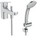 Ideal Standard Ceraplan single lever bath shower mixer with shower set (BD267AA) - thumbnail image 1