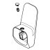 Ideal Standard Ceraplan Tap Handle - Chrome (B961718AA) - thumbnail image 1