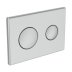 Ideal Standard Dual Flushplate for Conceala Cisterns - Stainless Steel (S1082MY) - thumbnail image 1