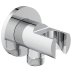 Ideal Standard Idealrain round shower handset elbow bracket (BC807AA) - thumbnail image 1