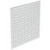 Ideal Standard Idealrain square 400mm fixed rainshower head (A5806AA) - thumbnail image 1