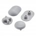 Ideal Standard new style seat buffer pack for white seat - grey (EV23167) - thumbnail image 1