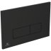 Ideal Standard Oleas M2 Mechanical Dual Flush Plate - Silk Black (R0121A6) - thumbnail image 1