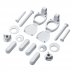 Ideal Standard Orion seat and cover hinge set - white (SV82167) - thumbnail image 1