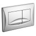 Ideal Standard River Dual Flush Mechanical Flush Plate - Chrome (VV638584) - thumbnail image 1