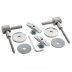 Ideal Standard seat and cover hinge set - new style - white (EV28467) - thumbnail image 1